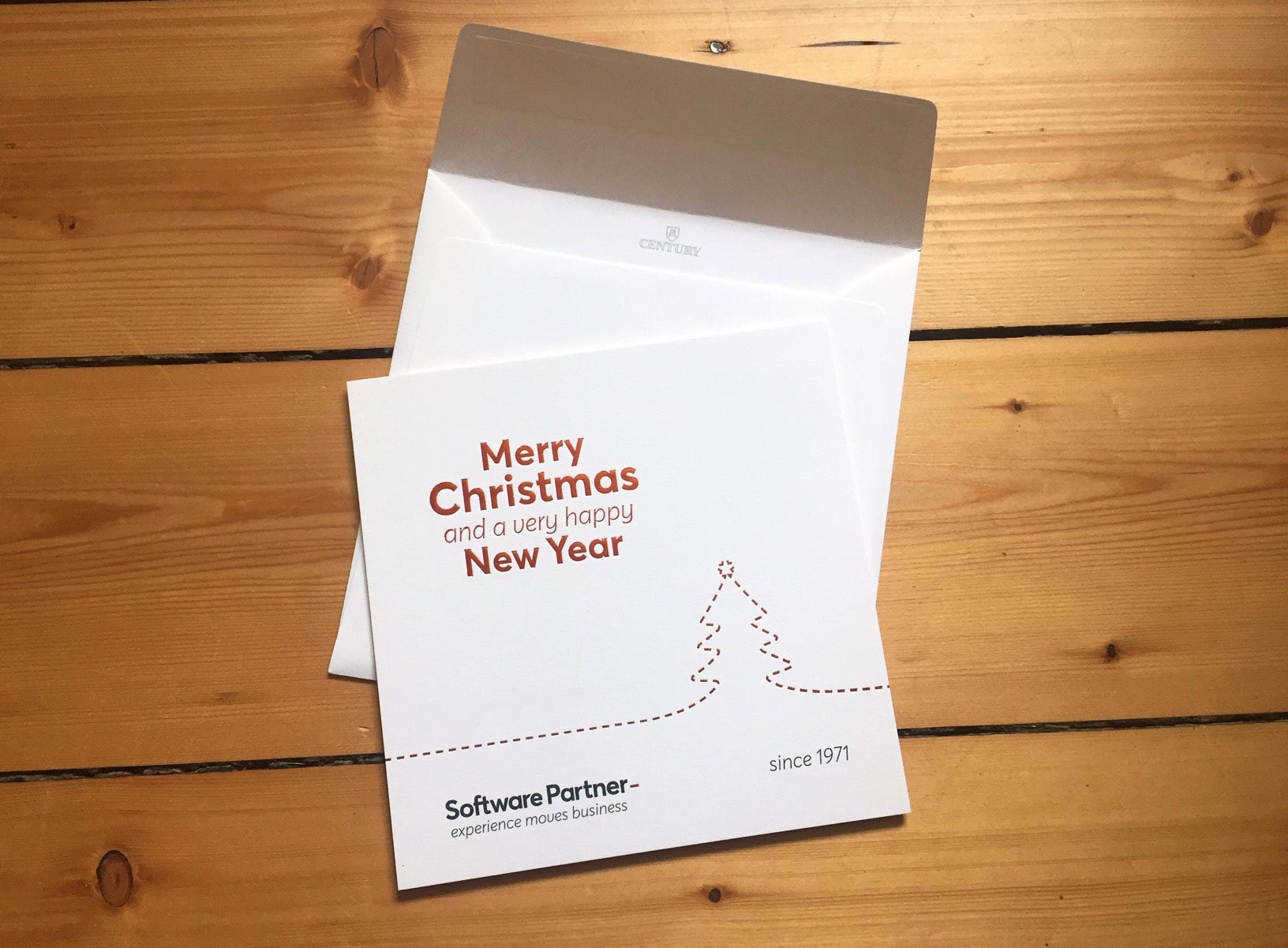 softwarepartner marke relaunch weihnachtskarte druck hofgartenmanufaktur bonn
