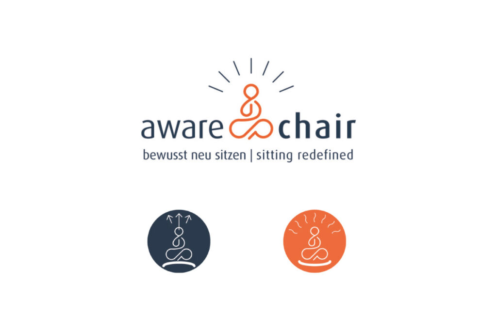 aware chair, rheinatelier, corporate design, logodesign, branddesign